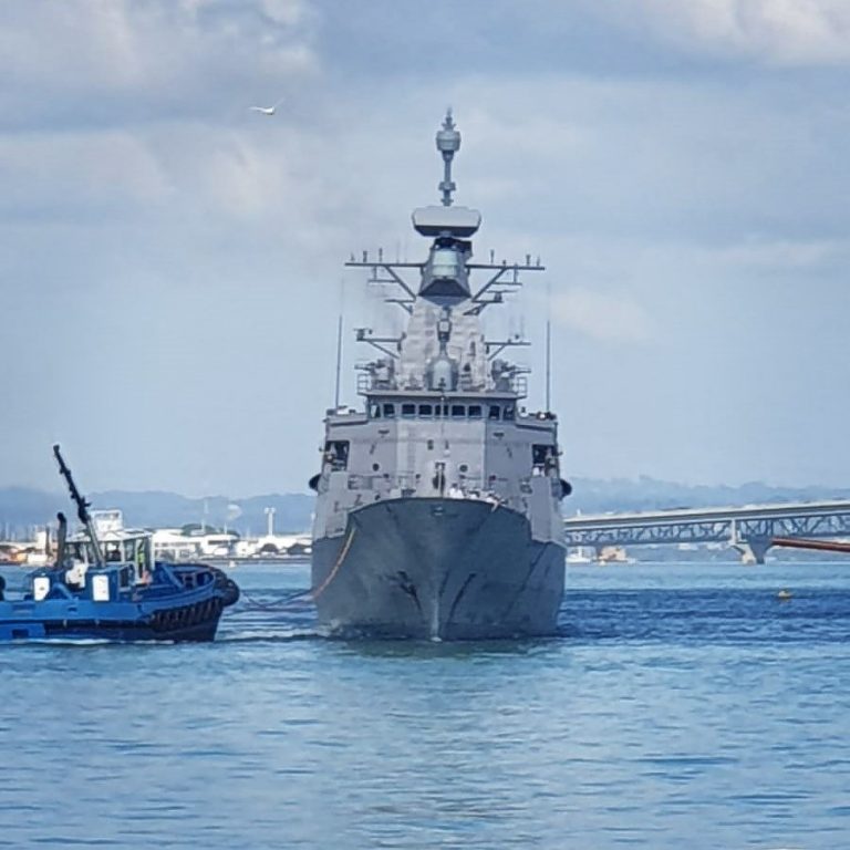 HMNZS Te Kaha Arrives In New Zealand With New Capability Following Integration Of Canadian-Developed CMS 330 Combat Management System