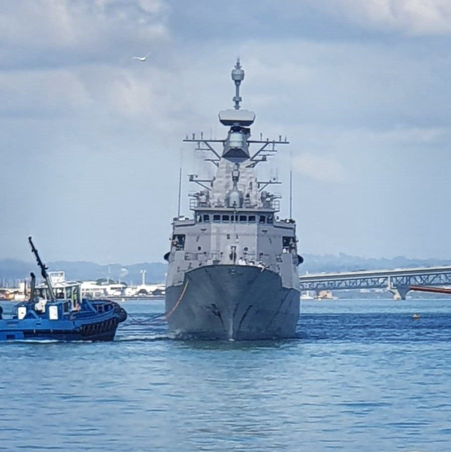 Le HMNZS Te Kaha Arrive En Nouvelle-Zélande Avec De Nouvelles Capacités Suite À L’intégration Du Système De Gestion De Combat CMS 330 Développé Par Le Canada