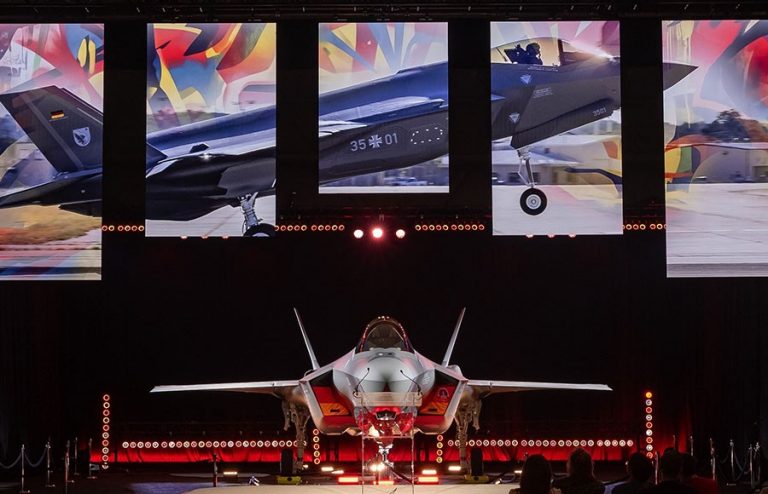 Germany, Lockheed Martin Celebrate Rollout of Germany's First F-35A, Marking New Era of German Airpower